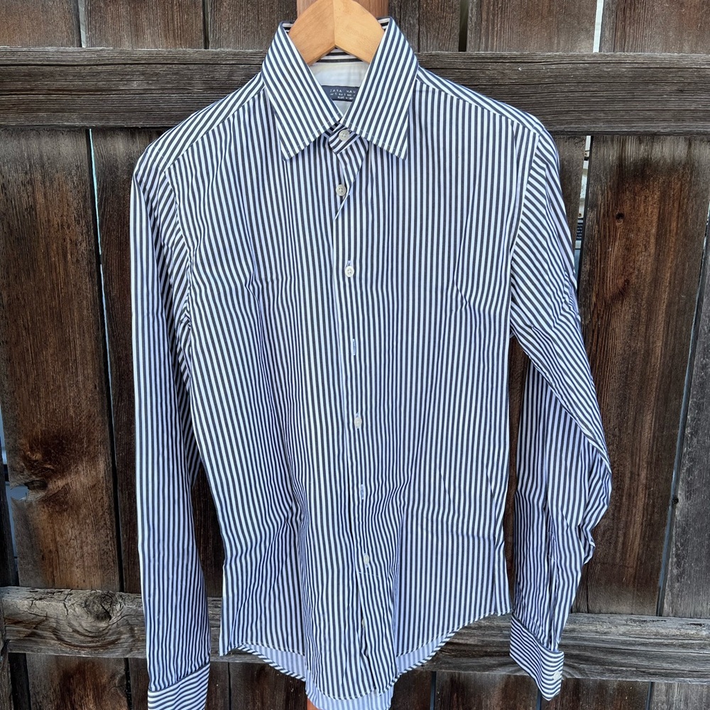 Zara - stripped dress shirt